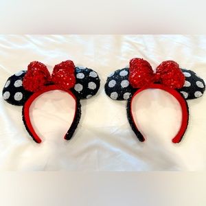 LOT of 2 Minnie Mouse Ears